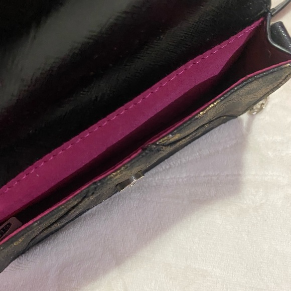 Nine West sparkley cheetah print mini cross body purse - Picture 3 of 4